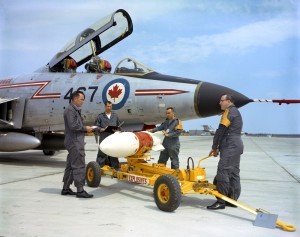 McDonnell-CF-101-Voodoo--Genie-Missile--CFB-Chatham--NB--MIKAN-No--4014845